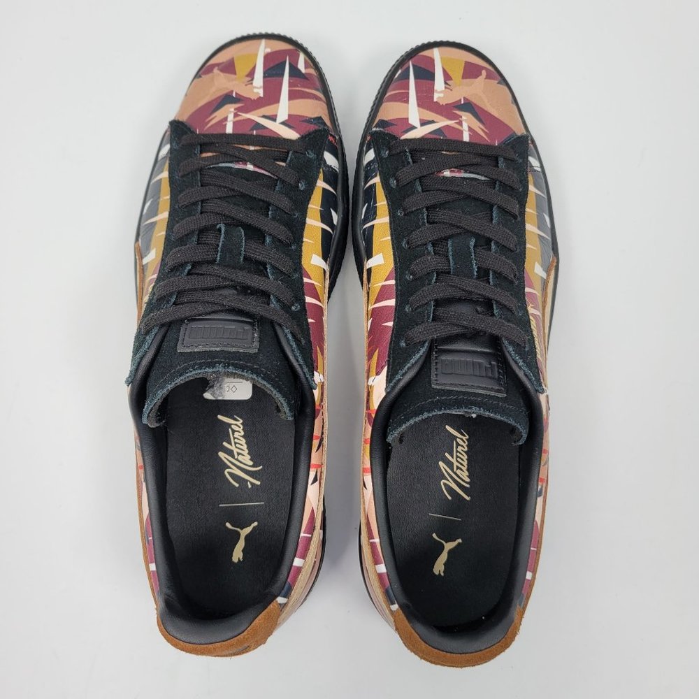 Puma X Naturel Clyde Moon Jungle Men's Multicolor Shoes 364445 01 US Size 9 - Picture 5 of 8